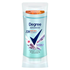 Degree Advanced Women's Deodorant Stick Lavender & Waterlily - 74g