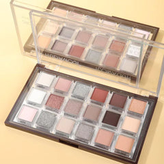 Hudamoji Icy Nude Eyeshadow Palette - 18 Colors