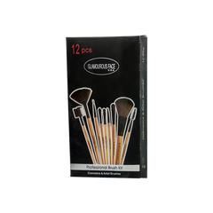 Glamorous Face 12 Piece Leather Brushset