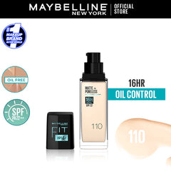Maybelline New Fit Me Matte + Poreless Liquid Foundation Spf 22 - 30ml