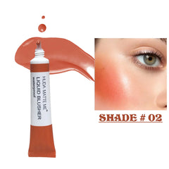 Huda Matte me Liquid Blusher Waterproof - 15ml