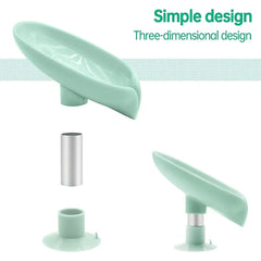 Leaf Shape Soap Box Drain Soap Holder