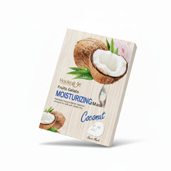 Haokali Fruits Gelato Moisturizing Coconut Facial Sheet Masks - 10 PCS