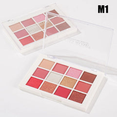 Miss Rose Eyeshadow Palette - 12 Colors