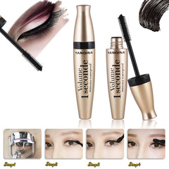 Yanqina Combo One Second Eyeliner & Mascara - Professional Strokes