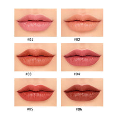 HENG FANG Set OF 6 - Waterproof Matte Color Makeup Lipsticks.