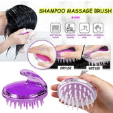 Silicone Shampoo Hair Wash Brush Hair scalp Massage Brush