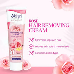 Skinza Rose Hair Removing Cream - 100ml