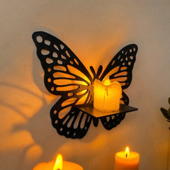 3D Wooden Wall Decorative Butterfly Wall Shelf