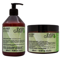 Every Green Anti-Frizz Softening Hair Care 500ml (Made in Italy)