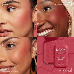 NYX Professional Makeup Buttermelt Blush - 5g