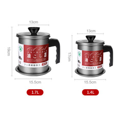 Stainless Steel Oil Filter Pot Impurities Storage Jug