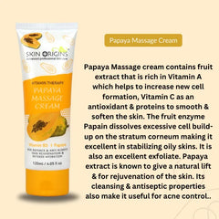 Skin Origins Papaya Massage Cream 120ml