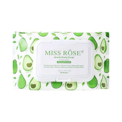 Miss Rose Avocado Beauty Concept Facial Cleansing Wipes – 80 Pcs