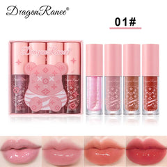 Dragon Ranee Shine Water Lip Gloss - 4 Pcs