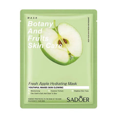 Sadoer Botany And Fruits Fresh Apple Hydrating Face Sheet Mask - 25g