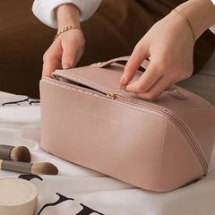 Large Capacity Cosmetic Bag Portable Makeup Pouch
