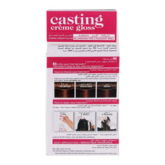 Casting Crème Gloss No Ammonia Hair Color, 535 Mahogany Golden Light Brown