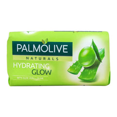 Palmolive Naturals Hydrating Glow Soap, Aloe Vera + Olive - 145g
