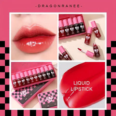 10 Pcs Dragon Kitty Liptint+ Lipgloss