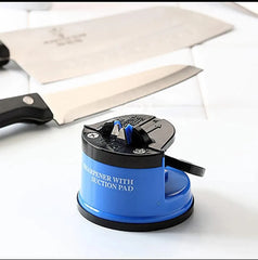 Knife Sharpener With A Suction Pad