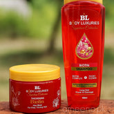Body Luxuries 2 in 1 Biotin Deal Shampoo 400ml + Mask 300gm