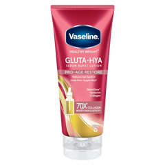 Vaseline Gluta-Hya Serum Burst Lotion Pro-Age Restore - Made in Thailand