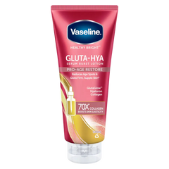 Vaseline Gluta-Hya Serum Burst Lotion Pro-Age Restore - Made in Thailand