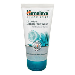 Himalaya Oil Control Lemon Face Wash, For Combination To Oily Skin Type, Removes Excess Oil