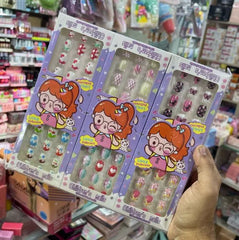 New Pack of 12pcs Cartoon Characters Artificial Nails