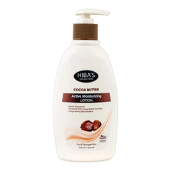 Hiba's Collection Cocoa Butter Active Moisturizing Lotion - 300ml