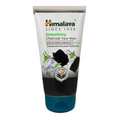 Himalaya Detoxifying Charcoal & Green Tea Face Wash, Cleanses Pores & Purifies Skin