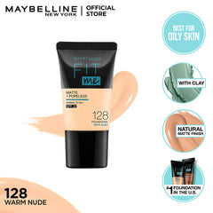 Original Maybelline - Fit Me Liquid Foundation Matte & Poreless Mini Tube