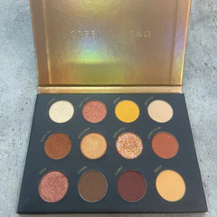 12 Color Green Alasko - Quicksand Eyeshadow Palette