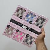12 pcs Nails Finger Art oval nails Square Shape Artificial Nails With Nail Sticks