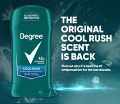 Degree Men Cool Rush Antiperspirant Deodorant Stick - 76g