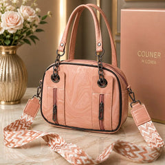 COUNER H LOWA Textured Shoulder Bag