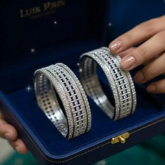 Silver Bengals Chura set