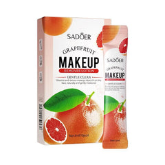 Sadoer Grapefruit Makeup Remover Lotion - 5ml - 10Pcs