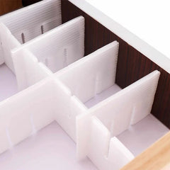 Drawer Divider - Adjustable Drawer Organizer - 4 Strips