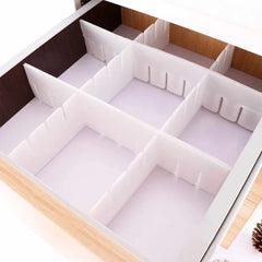 Drawer Divider - Adjustable Drawer Organizer - 4 Strips