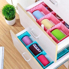 Drawer Divider - Adjustable Drawer Organizer - 4 Strips