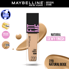 Original Maybelline New York Fitme Dewy & Smooth Liquid Foundation