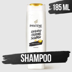 Pantene Anti Hairfall Deep Black Shampoo - 185ml