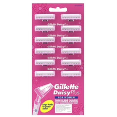 Gillette Daisy Plus for Women Hangcard - 10 Pcs