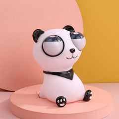 Panda Pop Out Eyes Squeeze Toy Soft Stress Relief Fidget Toy