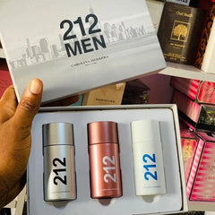 212 Men Gift Set 3x30ml - Dubai - 100% Original Testers