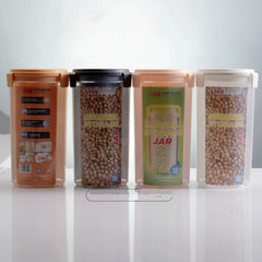 Marshal Premium Clear Plastic Storage Jar – 2200ml