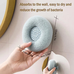 1PC Suction Bath Ball, Sunflower Exfoliating Body Scrubber
