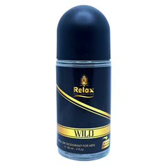 Relax Wild Deodorant roll on for Men - 60ml